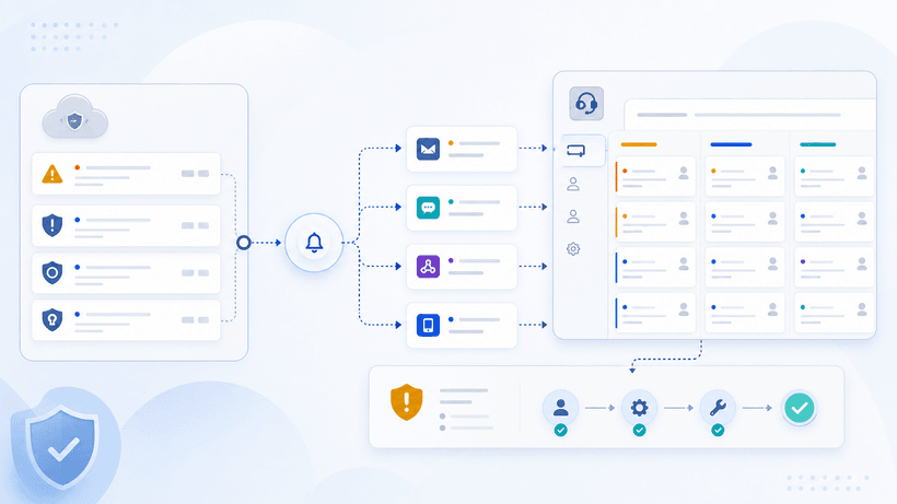 ServiceNow Support for Cloud Security Alert Workflows